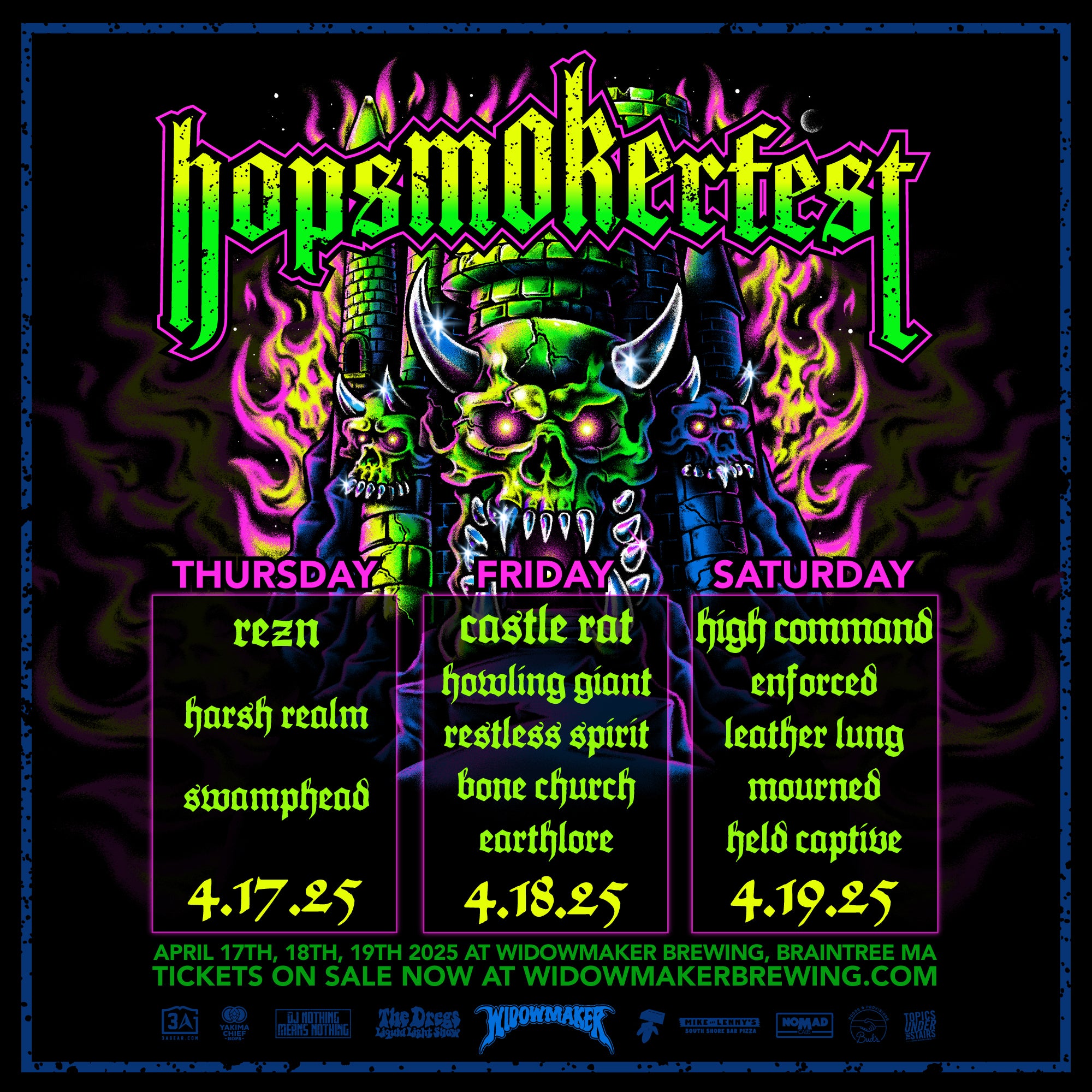 Hopsmokerfest 2025 THURSDAY ONLY Ticket | Widowmaker Brewing Co.